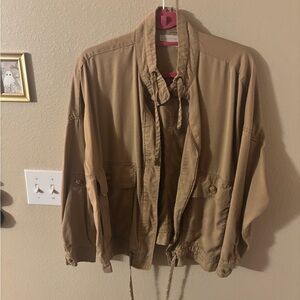 Urban outfitters tan bomber / utility jacket